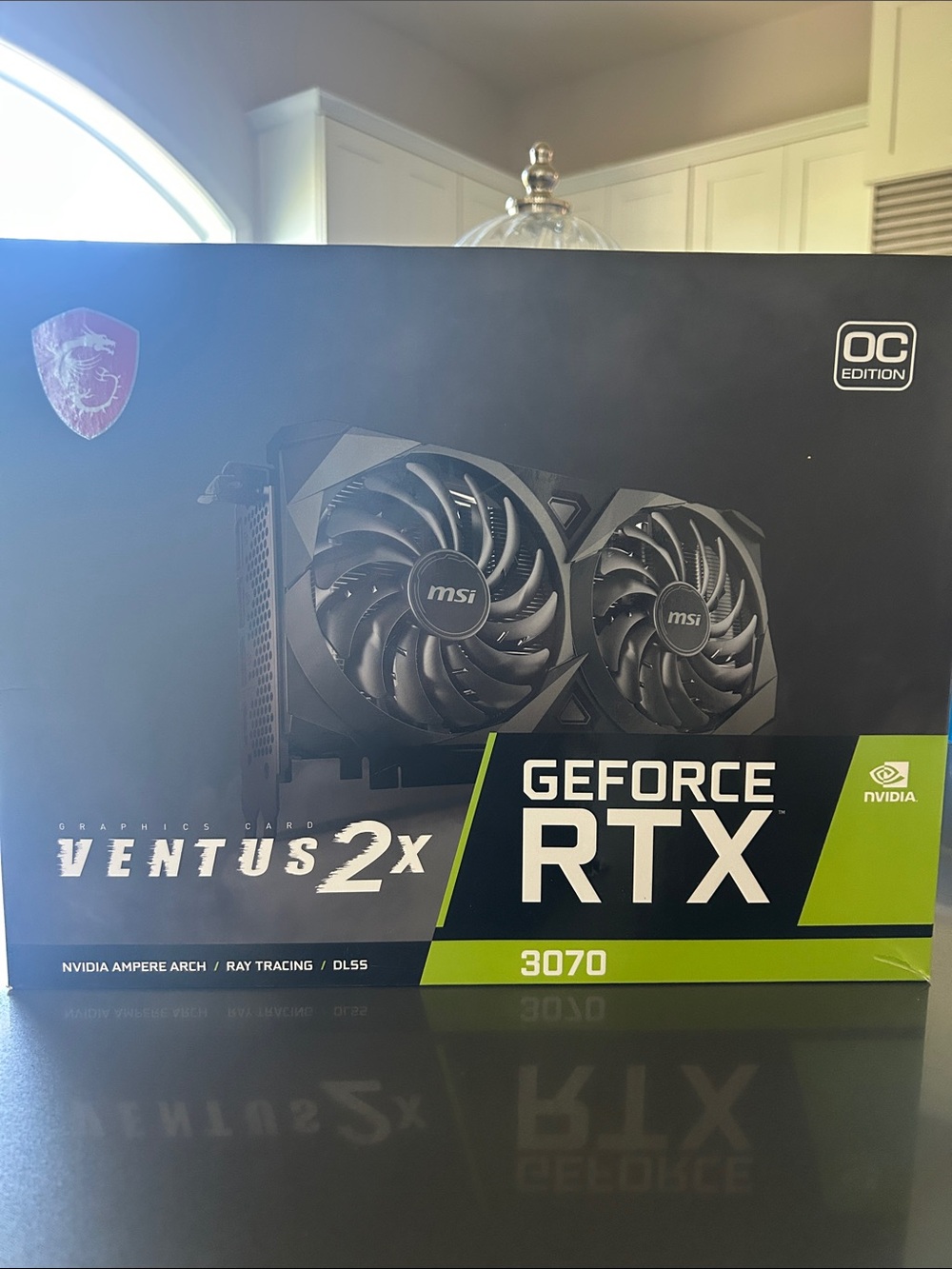 MSI Ventus 2X GeForce RTX 3070 - Black